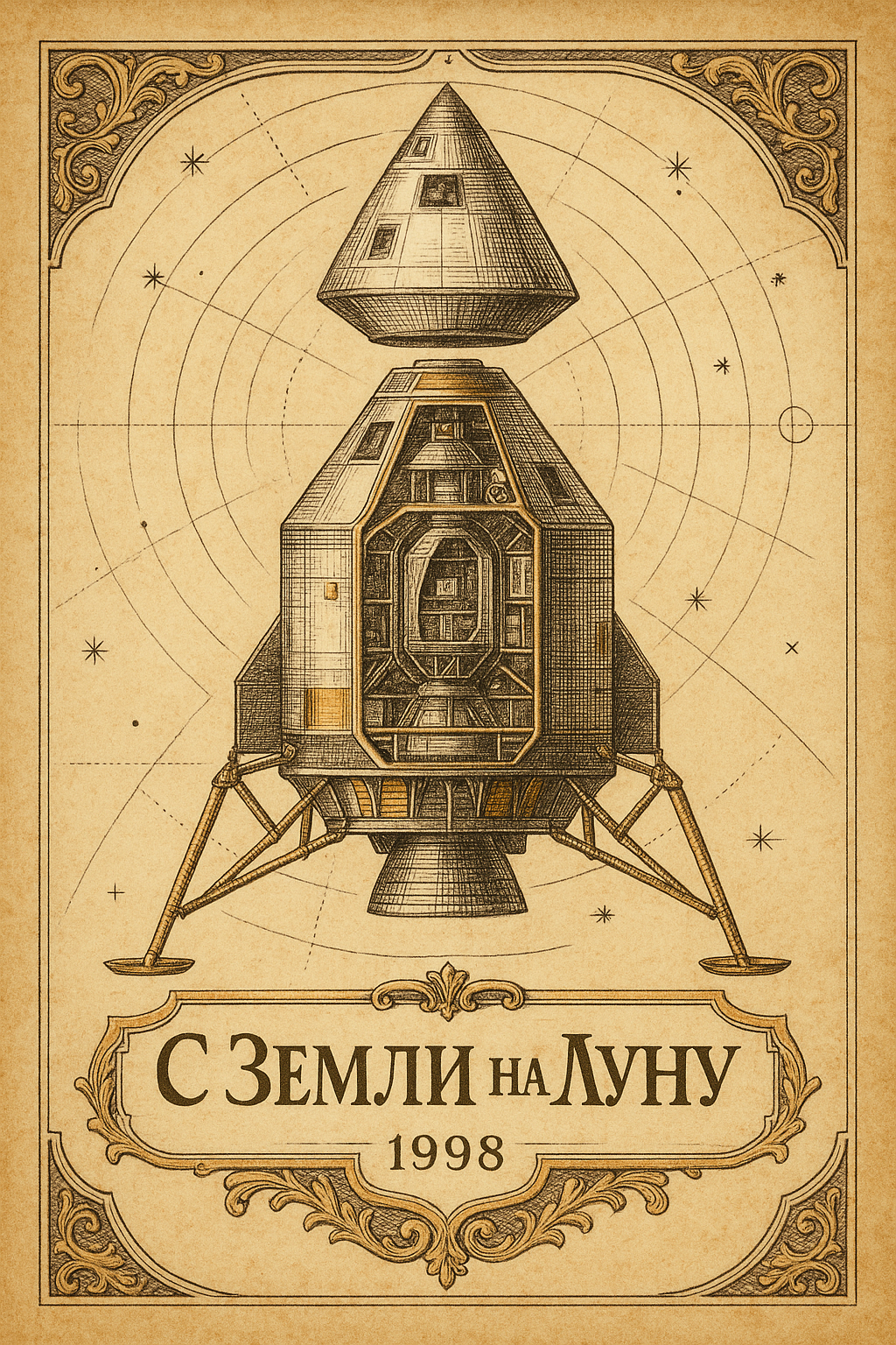 Афиша сериала С Земли на Луну