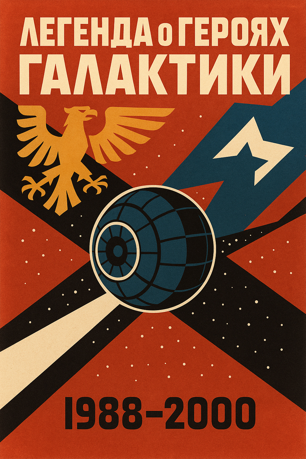 Афиша сериала Легенда о героях Галактики